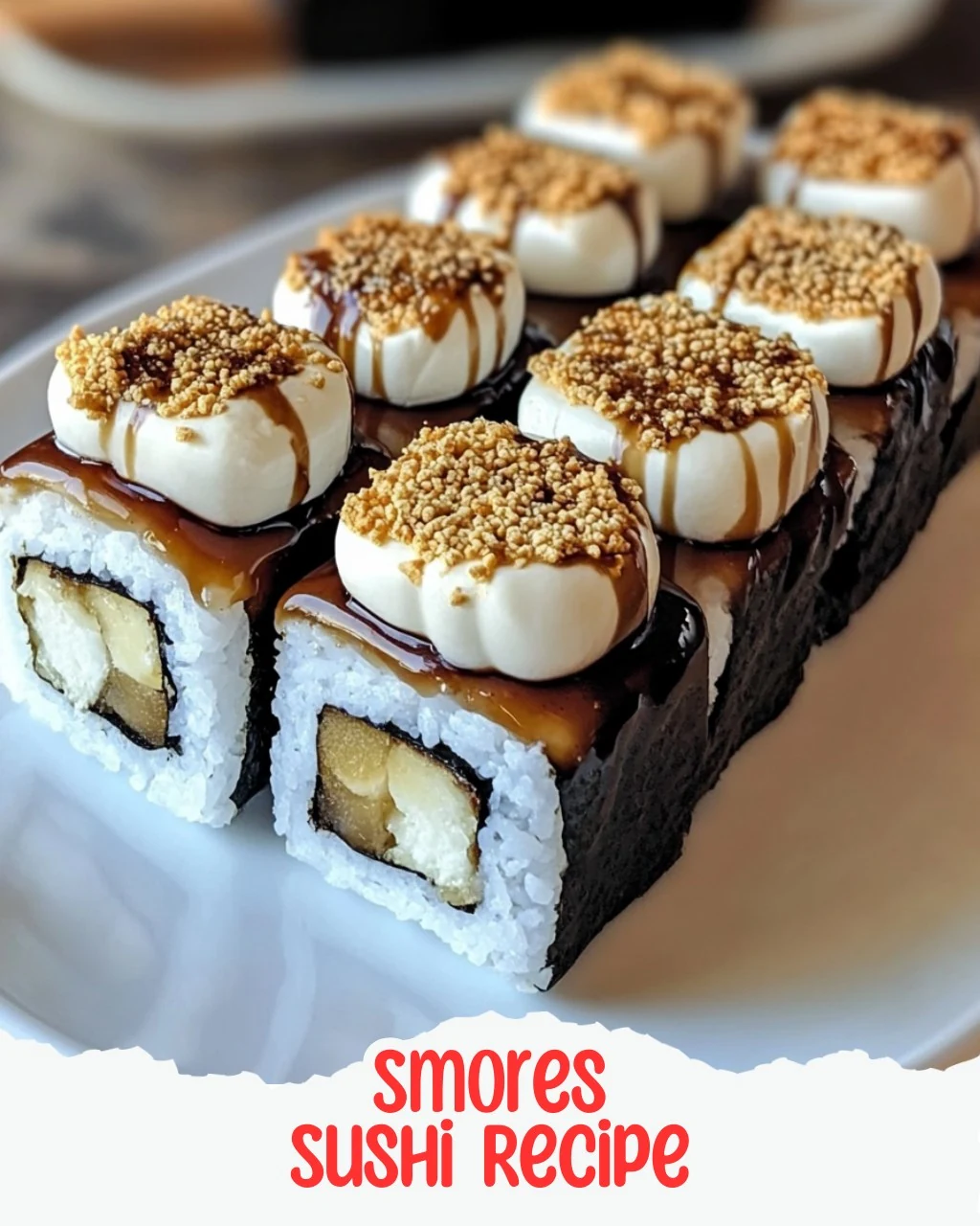 Smores Sushi Recipe