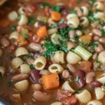 Hearty Pasta e Fagioli Recipe for Comforting Meals finished dish