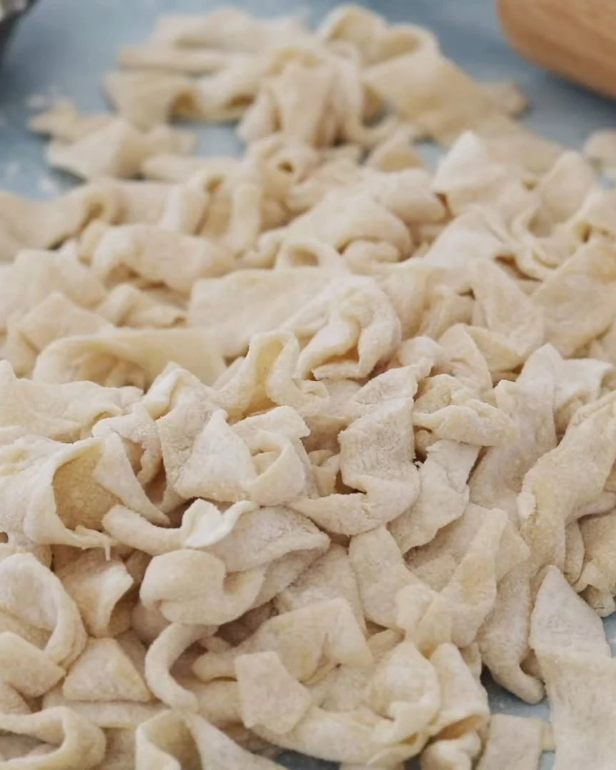 Homemade Fresh Egg Noodles: A Simple Recipe finished dish