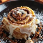 Incredibly Delicious Sweet Potato Cinnamon Roll Cake Recipe finished dish