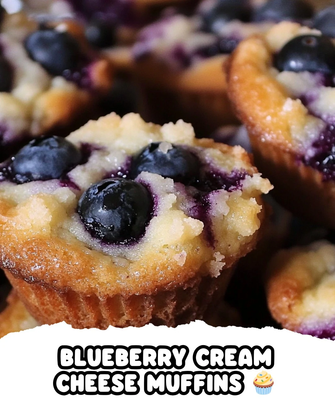 Blueberry Cream Cheese Muffins