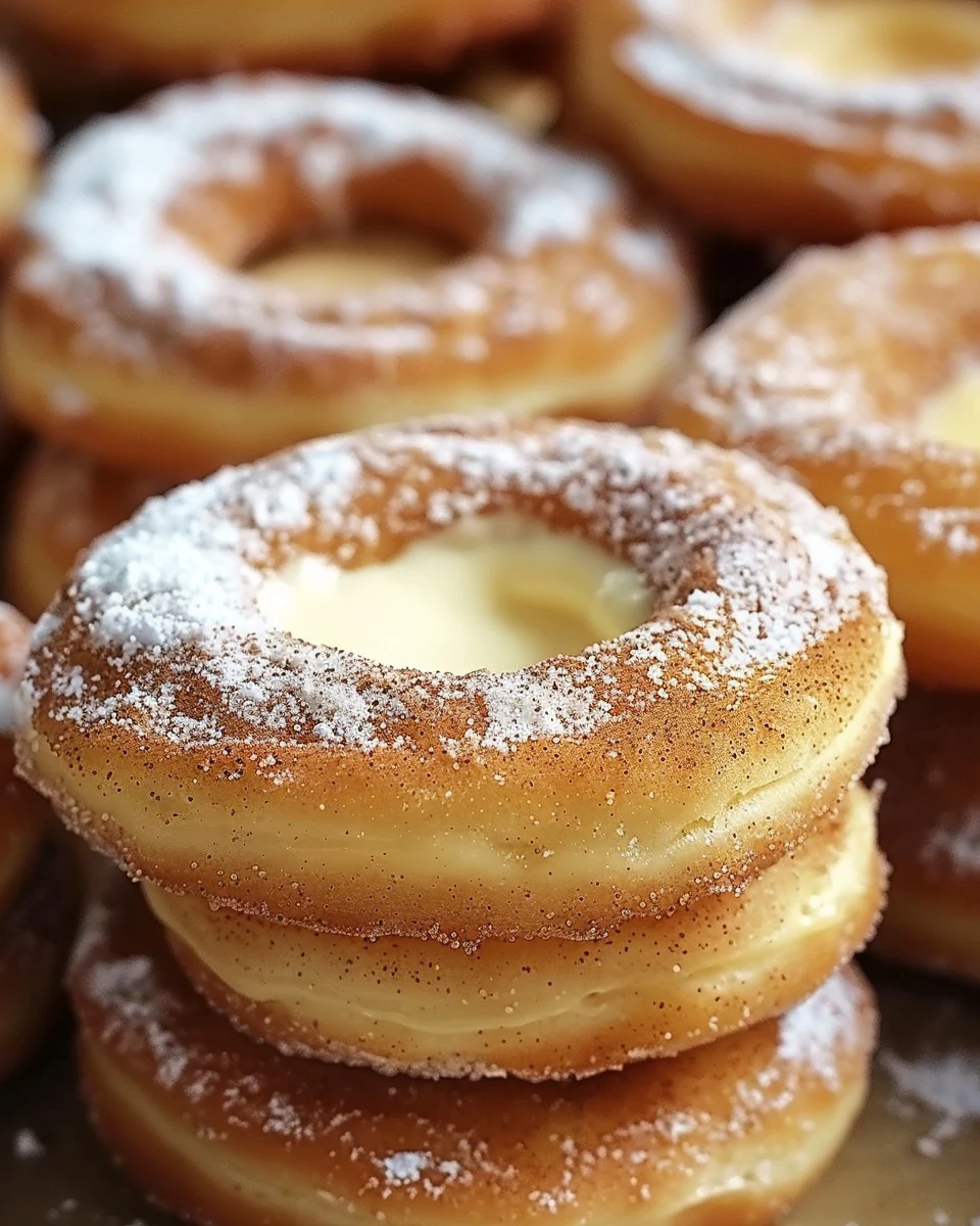 Indulge in Cinnamon Kissed Cheesecake Donut Cookies finished dish