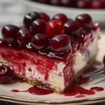 Indulge in Classic Cherry Delight – No-Bake Recipe finished dish