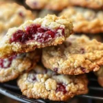Indulge in Costco Raspberry Crumble Cookies Today finished dish