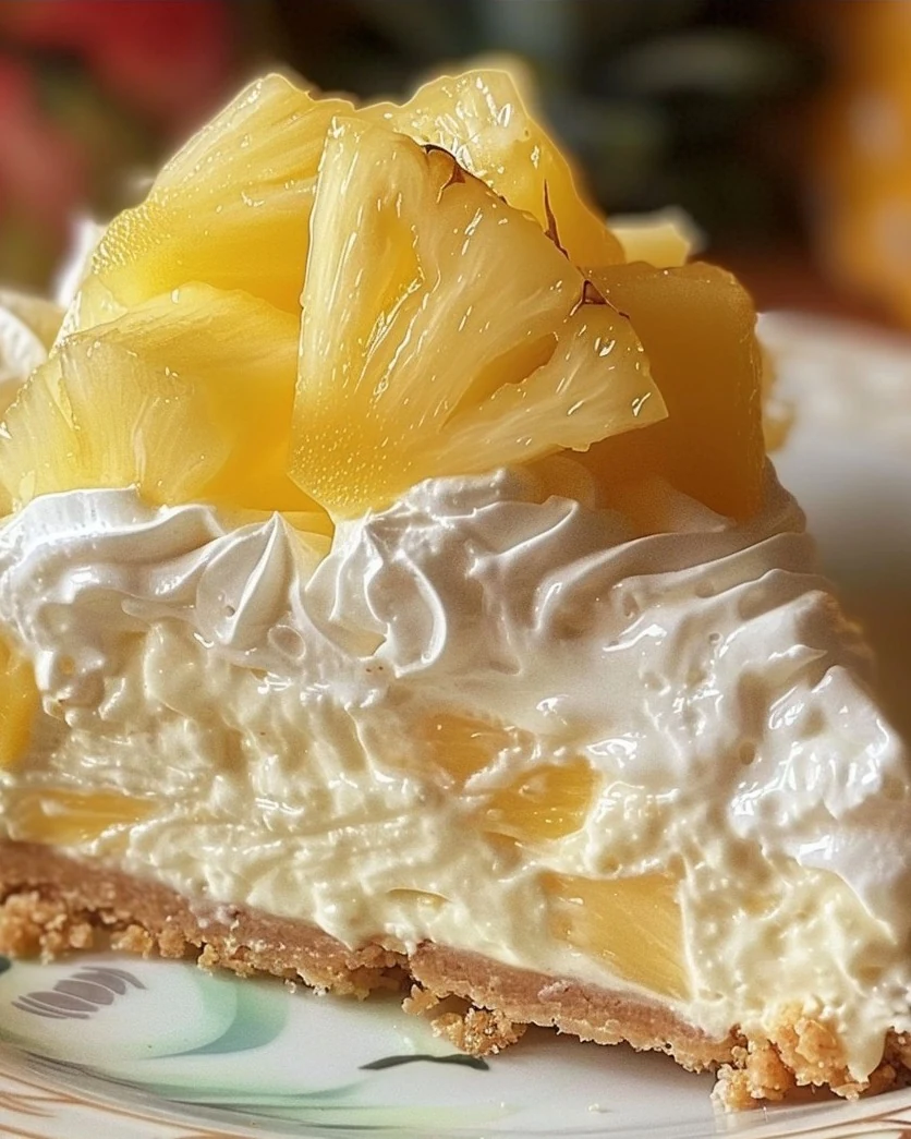 Creamy Pineapple Cheesecake