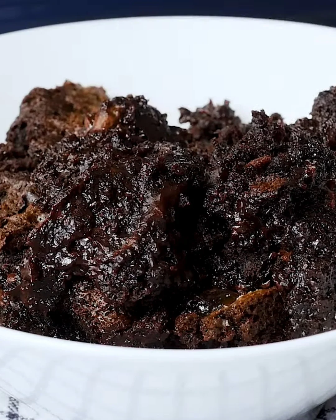 Indulge in Death by Chocolate Dump Cake finished dish