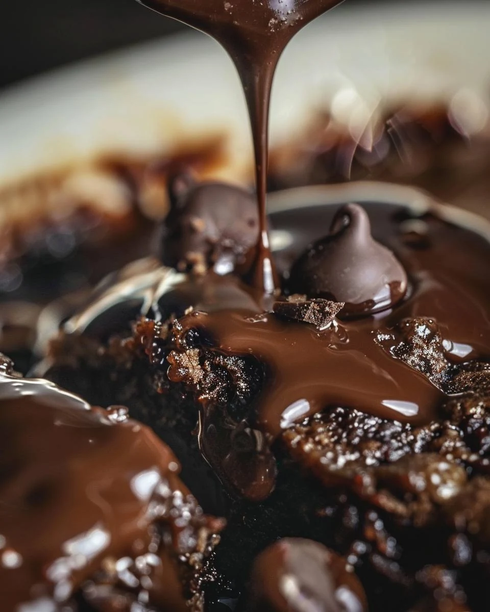 Indulge in Decadent Chocolate Cobbler Recipe finished dish