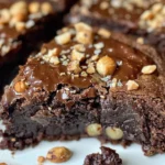 Indulge in Decadent Chocolate Hazelnut Brownies Today finished dish