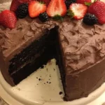 Indulge in Decadent Chocolate Milk Cake Recipe finished dish