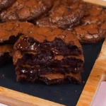 Indulge in Decadent Fudgy Brownie Cookies Today finished dish