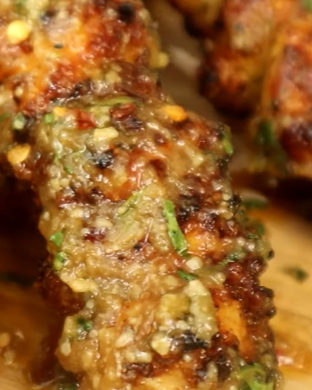 Indulge in Decadent Garlic Parmesan Chicken Delights finished dish