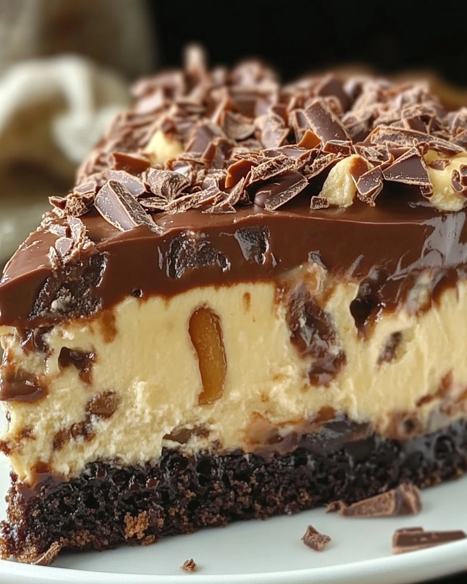 German Chocolate Cheesecake