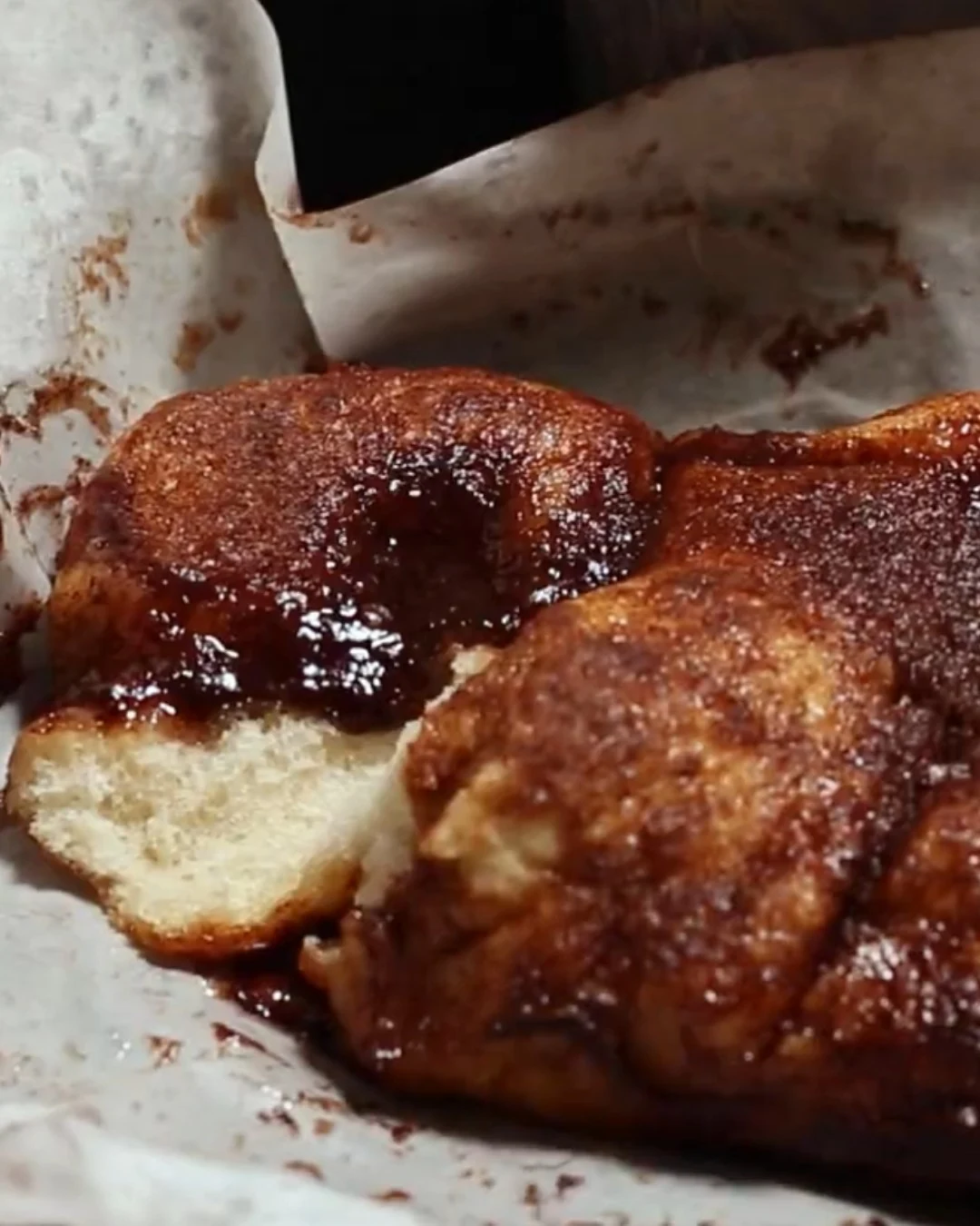 Indulge in Delicious Dollywood Cinnamon Bread finished dish