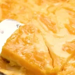 Indulge in Elegant Lemon Marbled Cheesecake Bars finished dish