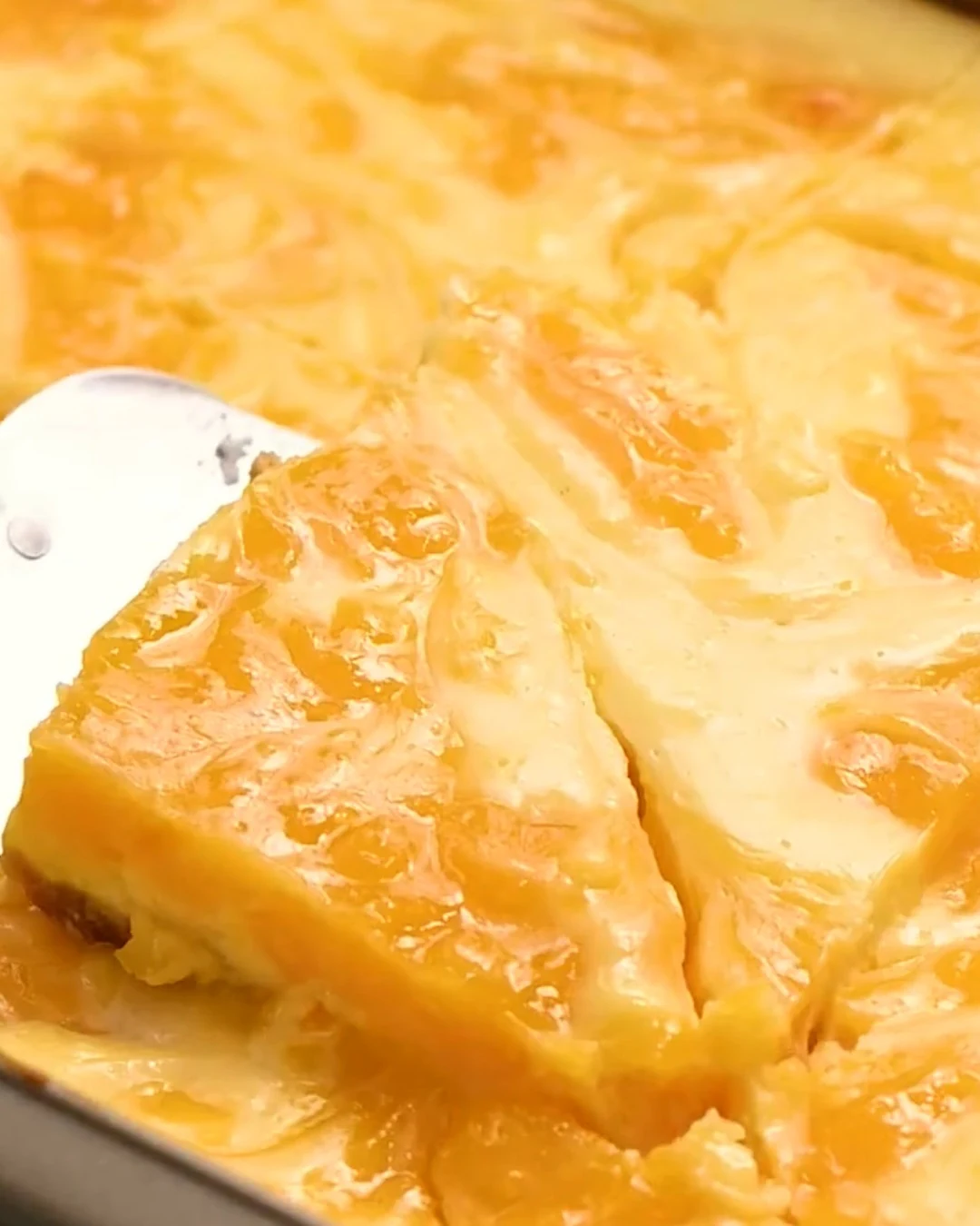 Indulge in Elegant Lemon Marbled Cheesecake Bars finished dish