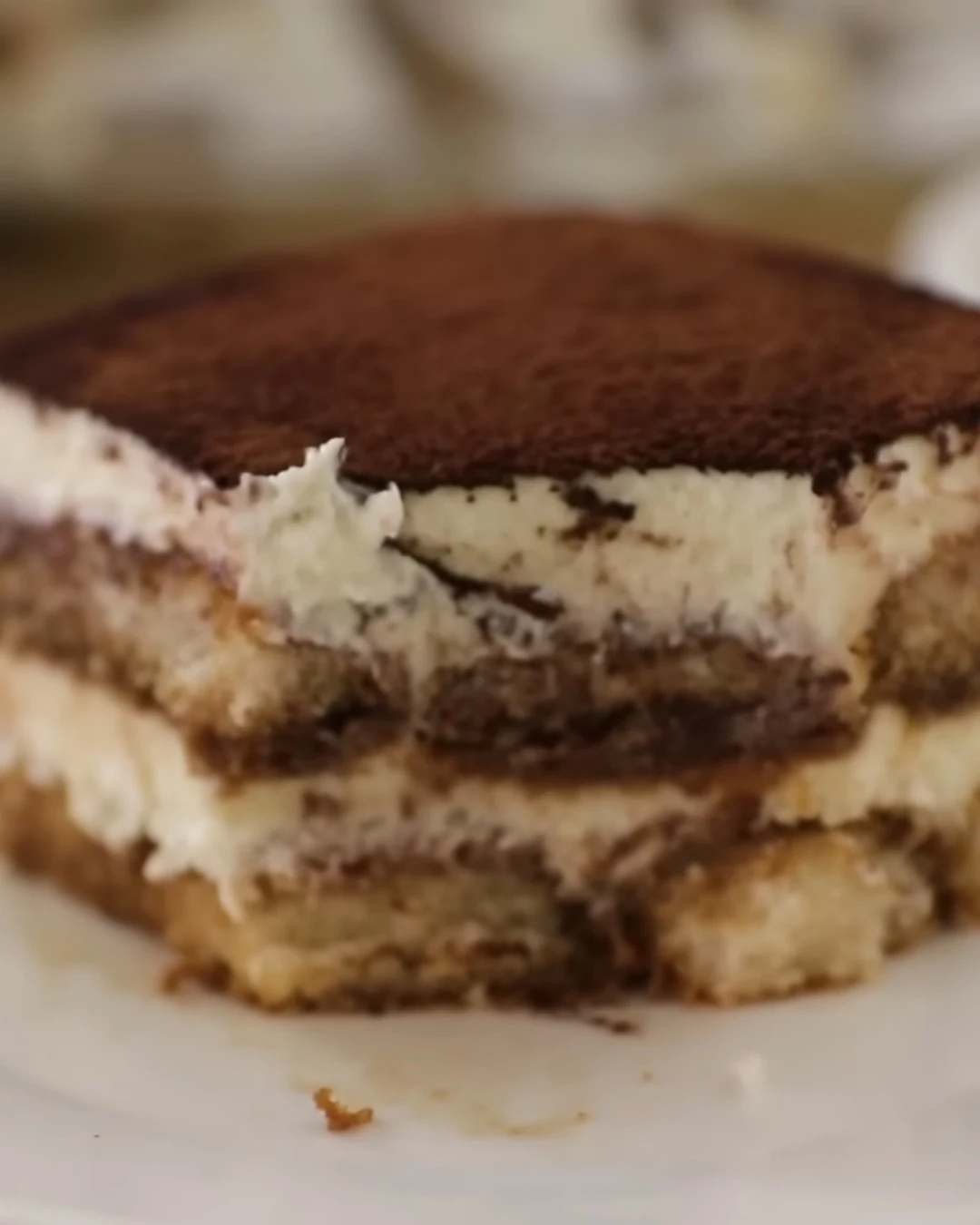 Indulge in Espresso Elegance Tiramisu Cake Today finished dish