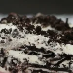 Indulge in Funfetti Oreo Icebox Cake - No-Bake Required finished dish