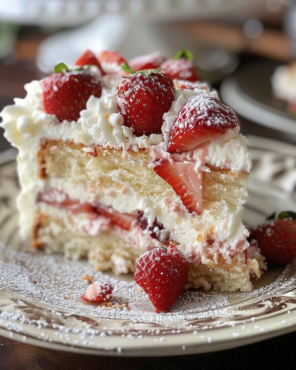 Indulge in Heaven On Earth Cake Today finished dish