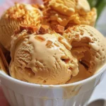 Indulge in Homemade Butterscotch Ice Cream Today finished dish