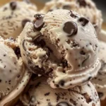 Indulge in Homemade Chocolate Chip Ice Cream finished dish