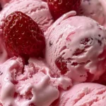 Indulge in Homemade Strawberry Ice Cream Delight finished dish