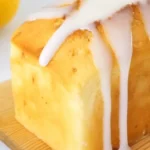 Indulge in Luscious Lemon Cake Delight Today finished dish