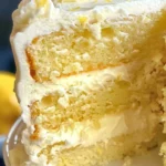 Indulge in Luscious Lemon Velvet Cake finished dish