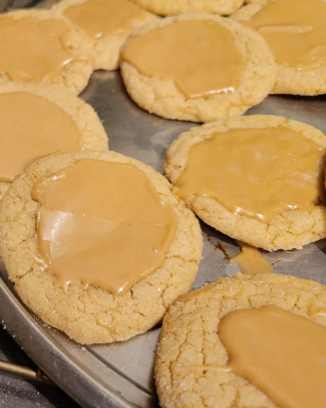 Indulge in Maple Cookies with Maple Icing Today finished dish