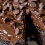 Indulge in Nestles Toll House Death by Chocolate Cake finished dish