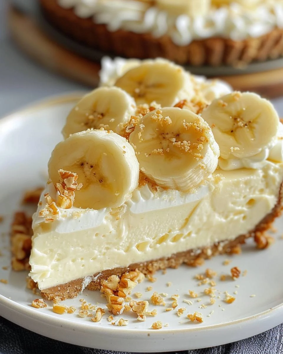 Banana Cream Cheesecake