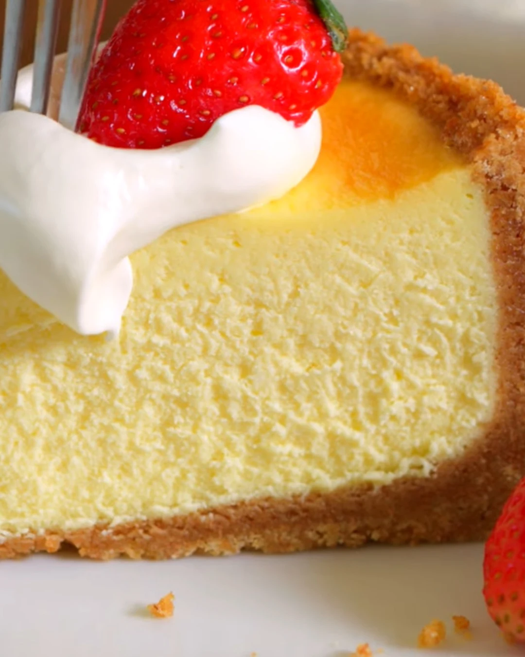 Indulge in Orchard Fresh Cheesecake Today finished dish