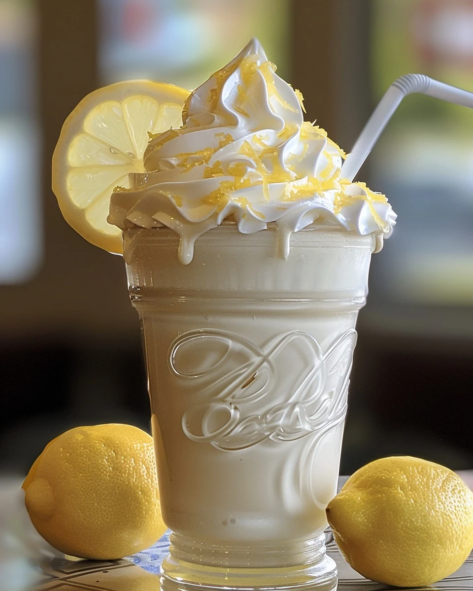 Indulge in Refreshing Whipped Lemonade Today finished dish