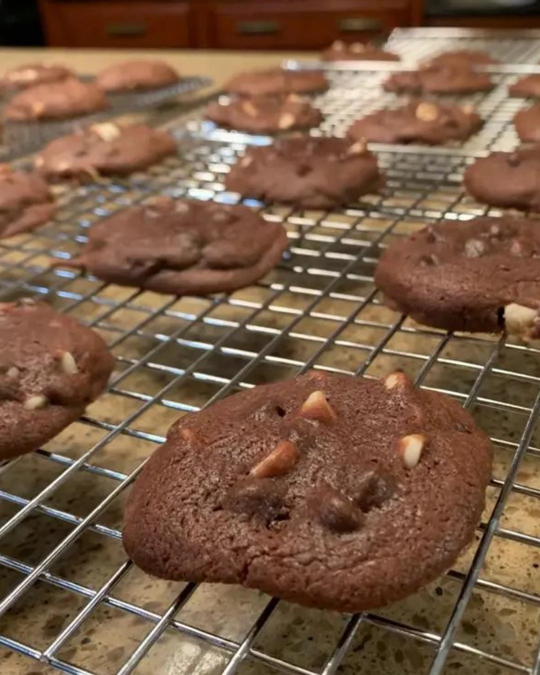 Indulge in Rich Fudgy Brownie Cookies Today finished dish