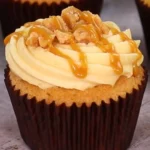 Indulge in Salted Caramel Cupcakes Today finished dish