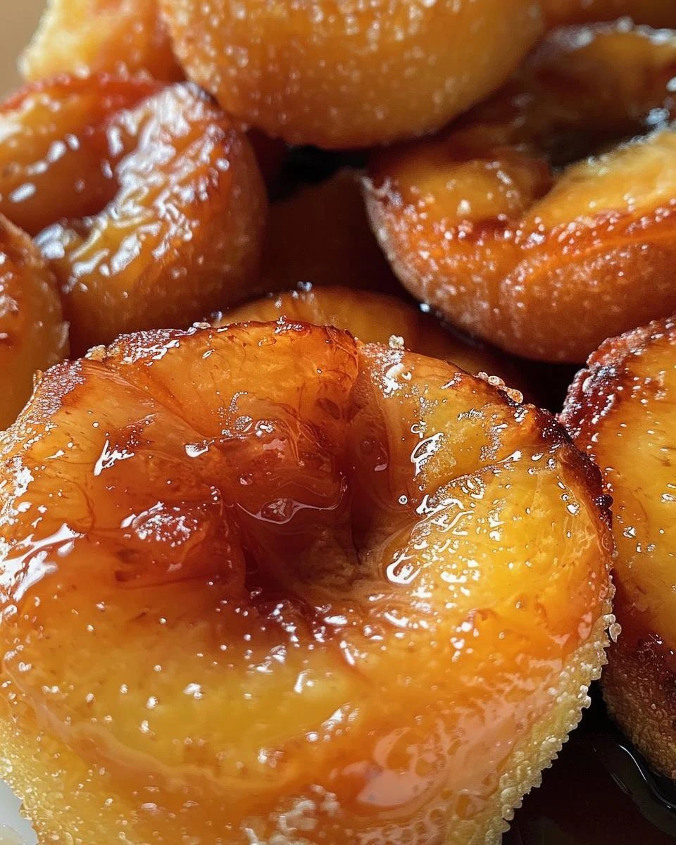 Indulge in Southern Fried Peaches – A Sweet Delight finished dish