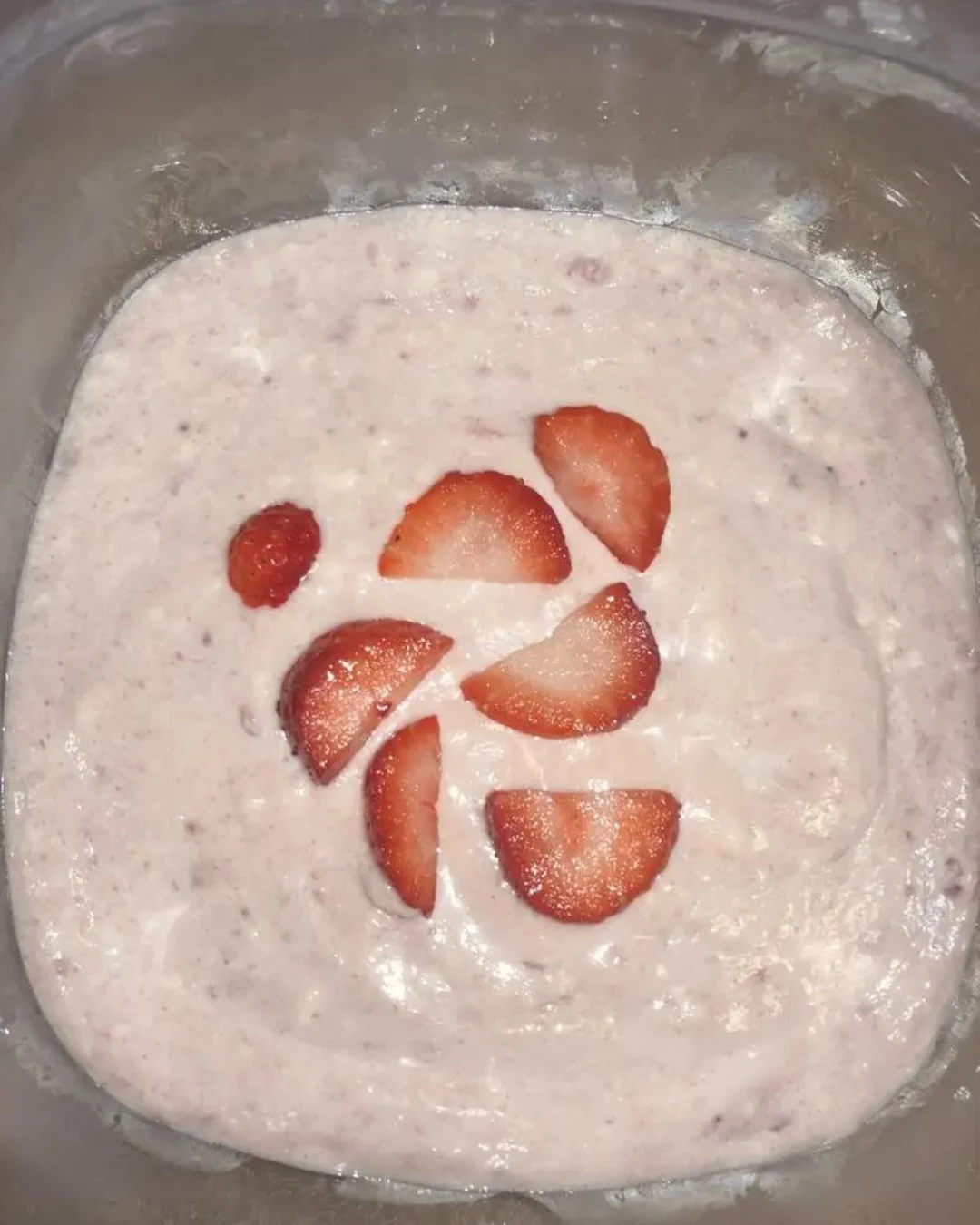 Indulge in Strawberry Cheesecake Dip: A Creamy Delight finished dish