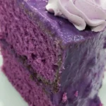 Indulge in the Irresistible Purple Velvet Cake finished dish