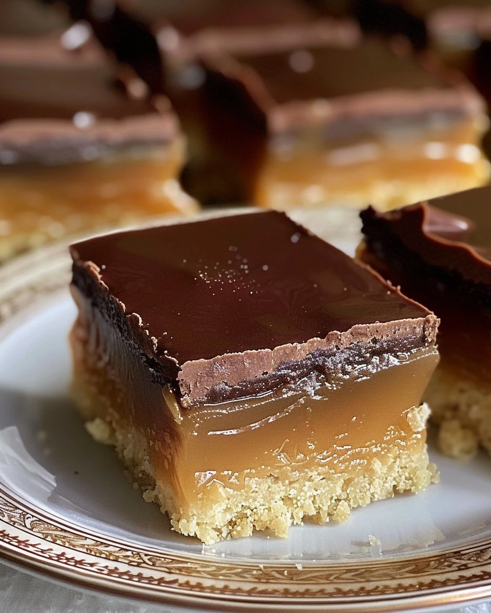 Indulge in This Heavenly Caramel Slice Recipe finished dish