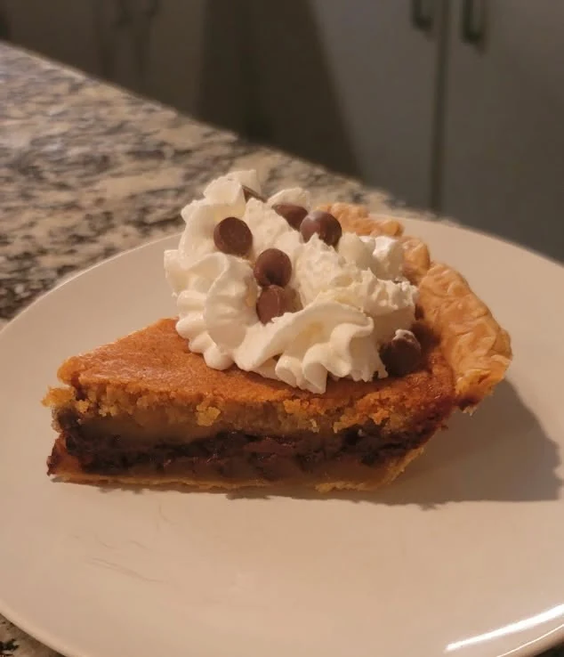 Indulge in Toll House Chocolate Chip Pie Today finished dish