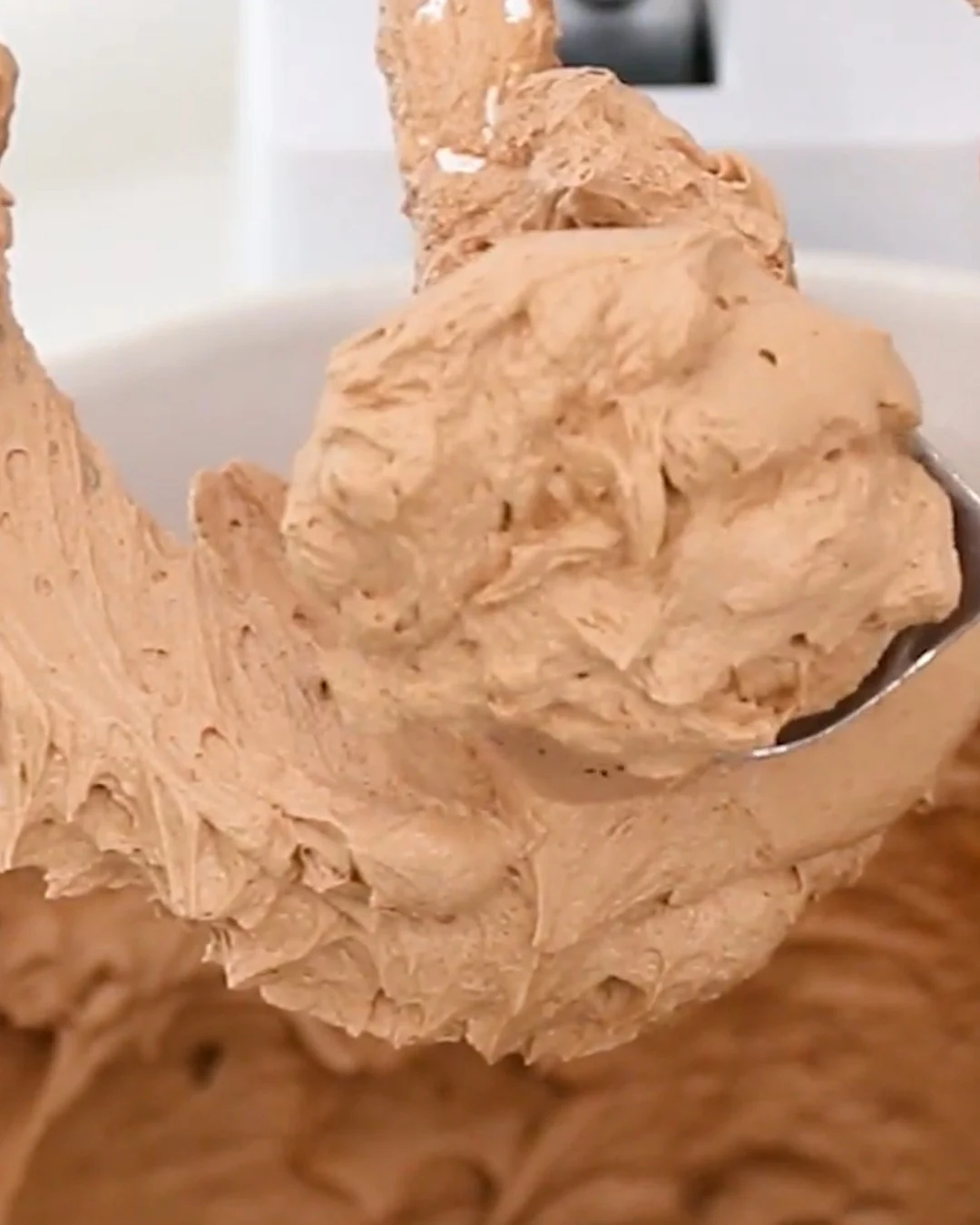 Indulge in Whipped Cocoa Buttercream Today finished dish
