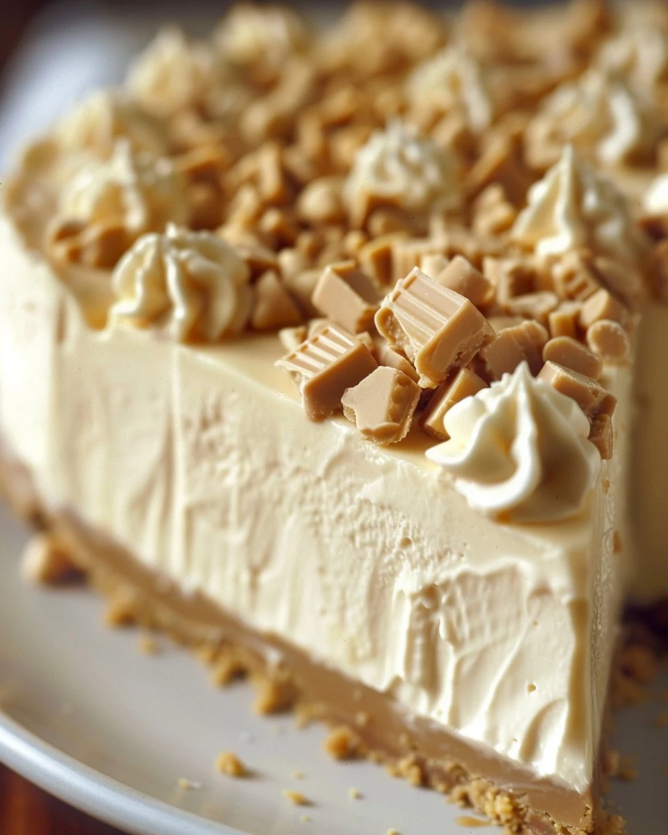 White Chocolate Peanut Butter Cheesecake