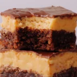 Indulgent Peanut Butter Cup Brownies Recipe finished dish