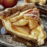 Irresistible Apple Pie Stuffed Cheesecake Recipe finished dish