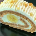 Irresistible Banana Caramel Roll Cake Recipe finished dish