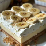Irresistible Banana Pudding Cheesecake Bars Recipe finished dish