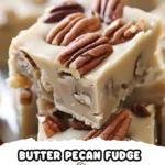 Irresistible Butter Pecan Fudge Recipe finished dish