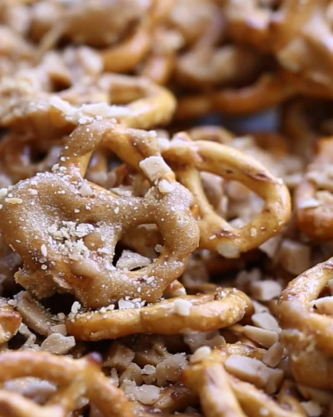Irresistible Butter Toffee Pretzels Recipe finished dish