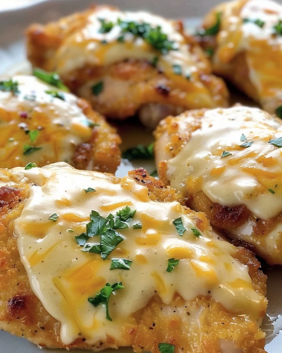 Irresistible Cheddar Ranch Chicken Thighs Recipe