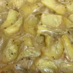 Irresistible Cheesy Garlic Scalloped Potatoes Recipe finished dish