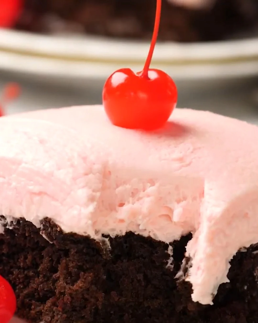 Irresistible Cherry Dr Pepper Cake Recipe finished dish